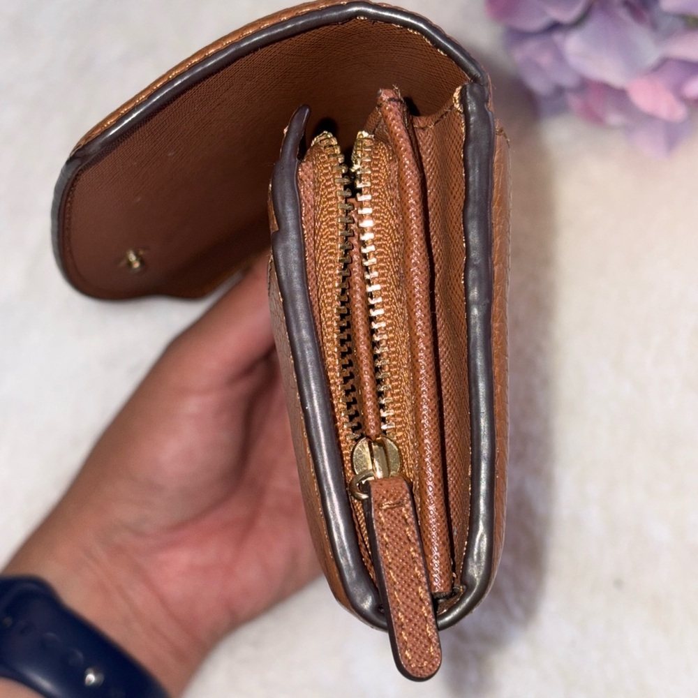 Michael Kors Brown Leather Wallet - Picture 8 of 11